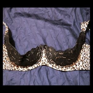 Leopard Quarter Cup Bra